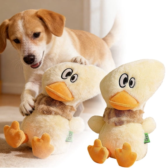 Interactive Pet Toy for Boredom and Anxiety with Chewing and Squeaker Designed for Cats and Dogs Indoor Use with Voice