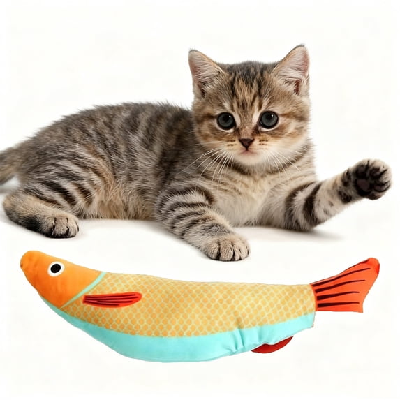 Interactive Pet Toy for Cats and Dogs with Squeaky Sounds and Chewable Textures for Indoor Play and Entertainment