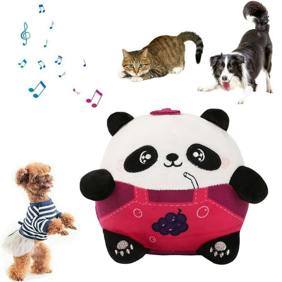 Interactive Pet Toy for Dogs – 2024 Motioning Talking Electronic Toy to Boredom Washable Cartoon Sound for Entertainment