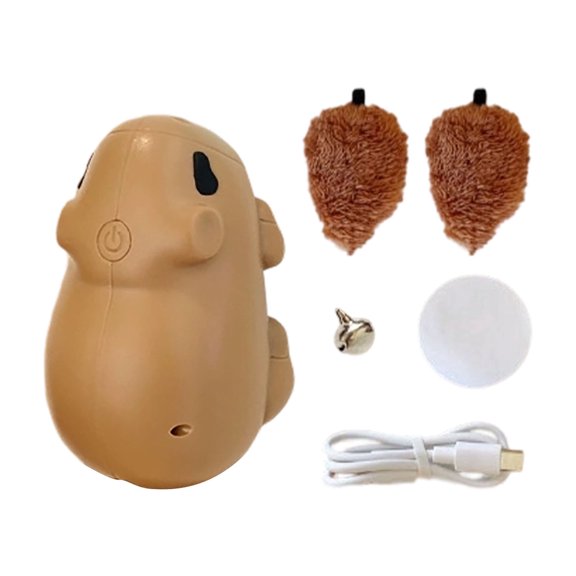 Interactive Pet Toy with Automatic Movement and Sound Activation for Indoor Play and IR Sensor Response