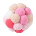 thumbnail image 1 of Interactive Pet Toys, 4Cm Diameter Colorful Pom-Pom Cat Toys - Interactive Handmade Catnip-Free Pet-Safe Balls, Soft Multi-Textured Surface, Bright Contrasting Colors, 6 Unique, 1 of 5