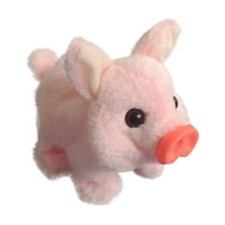 Interactive Pig Toy Electronic Pet Walking Talking and Nodding Animal Toy for Children and Animal Lovers