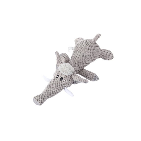 Interactive Plush Dog Toy Wolf Shape Doll For Aggressive Chewers Wolf Training And Play