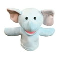 thumbnail image 1 of Interactive Plush Hand Puppet for Kids - Cute Animal Hand Puppet with Moving Mouth, Educational Toys for Children 3+ Years, Fun Family Activity Toys, Soft Plush Parent-Child Toys Elephant, 1 of 5