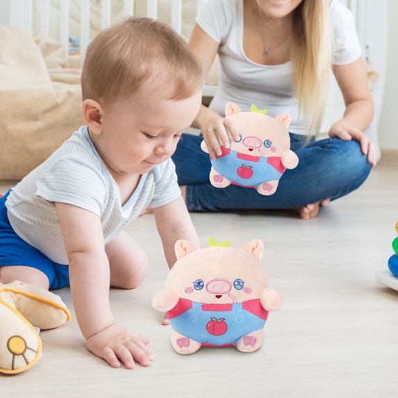 Interactive Plush Jumping Talking Pig Toy For Infants, 19Cm Rechargeable Charging Version, Engaging Playmate For Indoor Outdoor Play And Learning