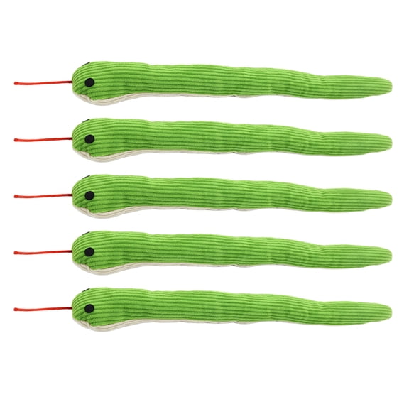 Interactive Plush Snake Toy Fun Pet Plaything 36cm Crinkle Sound Toy For Stimulating Play And Exercise