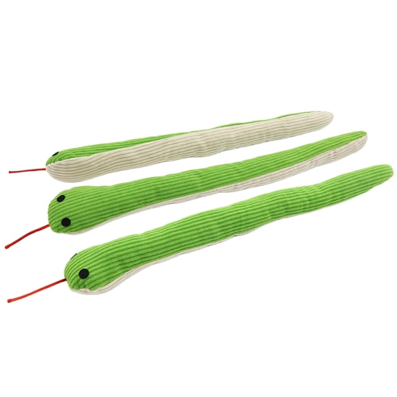 Interactive Plush Snake Toy with Catnips and Crinkle Sound for Dogs and Cats, 36cm Long