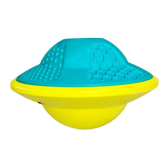 Interactive Puzzle Toy for Smart Enrichment to Keep Busy with Slow Feeder Dispensing and Stimulating Play for Cats and Dogs