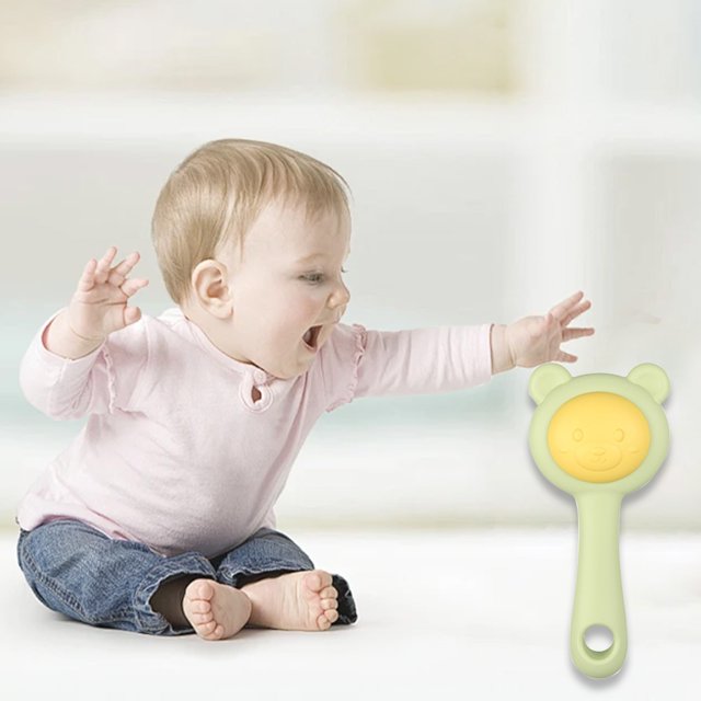 Interactive Rattle Grasping Toy Safe And Entertaining For Infants