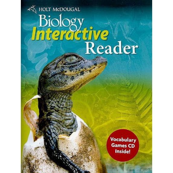 Holt McDougal Biology: Interactive Reader with Vocabulary Word Games CD-ROM