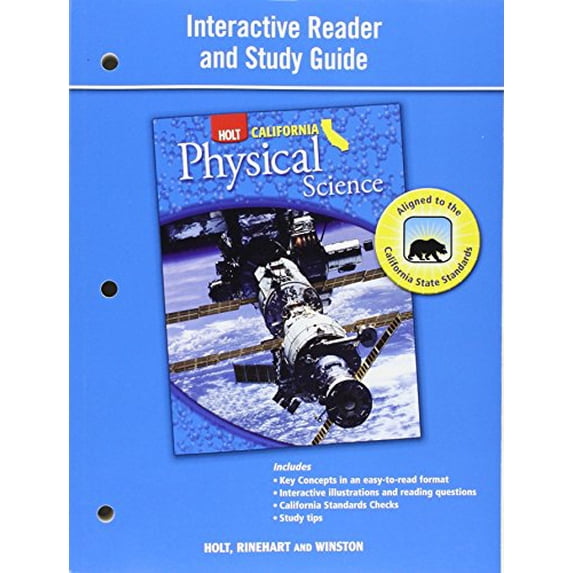 Pre-Owned Interactive Reader Study Guide Grade 8: Physical Science (Paperback) 0030924790 9780030924798