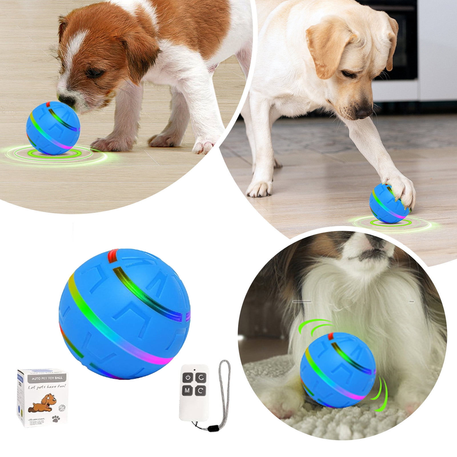 Interactieve Hondenbal - Speeltje Voor De Hond - Voeding Honden Bal Voor Hond Tandvlees Massagebal Groen