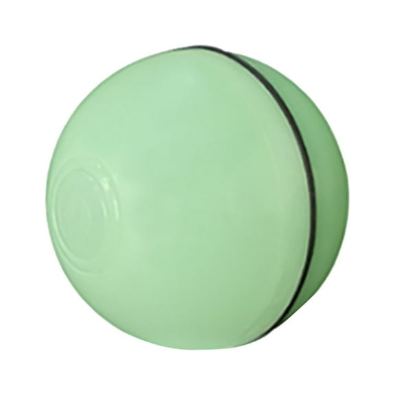 Interactive Rolling Toy for Cats with Automatic Motion Sensor and LED Light to Stimulate Play