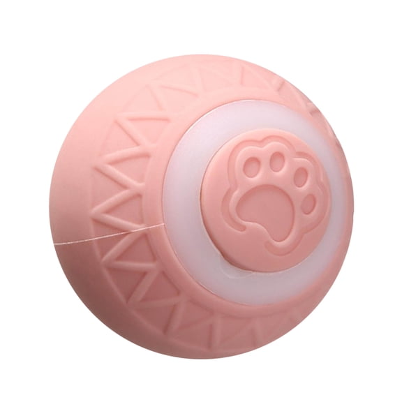 Interactive Rotating Pet Toy for Cats and Dogs | Automatic LED Light Motion Activated Rolling Toy for and Engagement