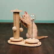 مركز تفاعلي لعمود الخدش والأنشطة -- The Ultimate Cat Playground S1501