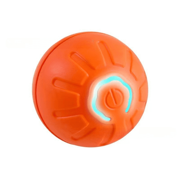 Interactive Self-Moving Pet Toy Ball - Motion-Activated Auto Rolling, Military-Grade Chew Resistant, USB-C Rechargeable for Small Dogs & Cats