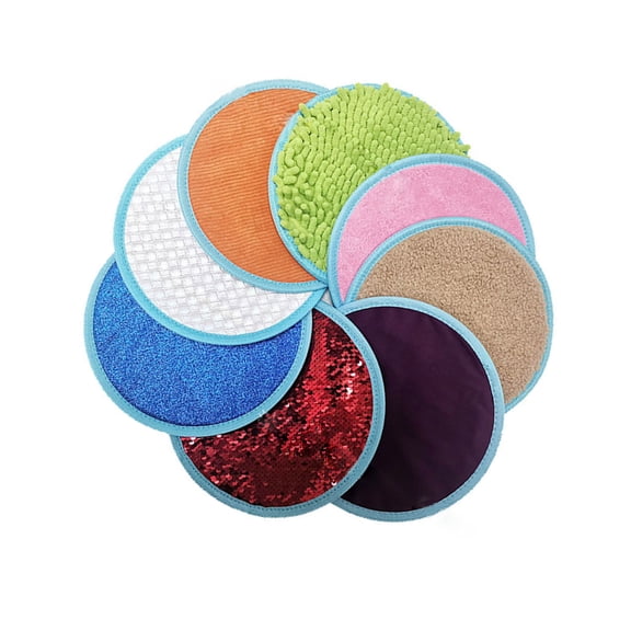 Interactive Sensory Development Mat For Special Needs Children Reusable Textured Fabric Learning Rug