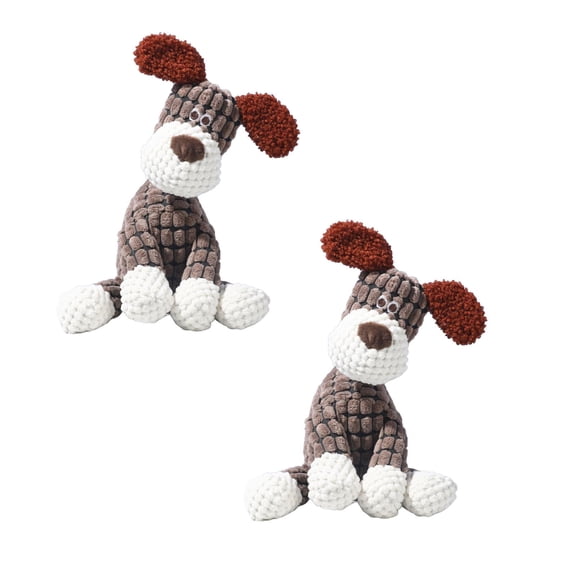 Interactive Shape Dog Chewing Squeaky Pet Plaything For Health Durable 2PCS