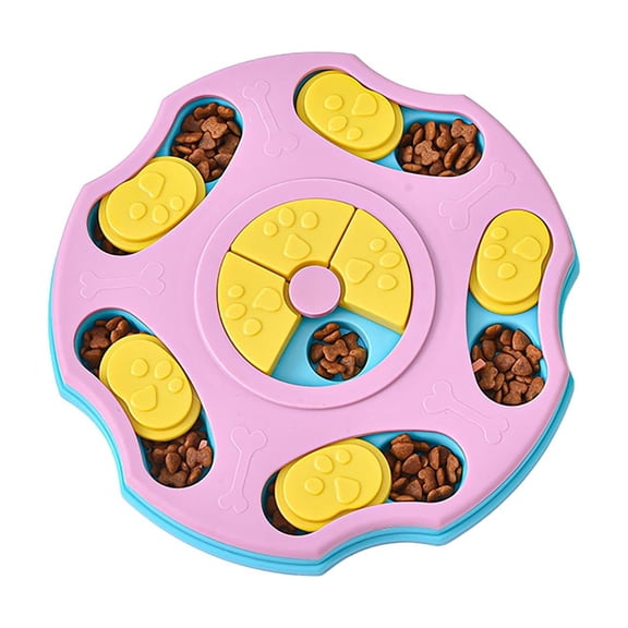 Interactive Slow Feeder Bowl Enrichment For Mental Stimulation And Digestion Puzzle Game Feeder For And Cats To And