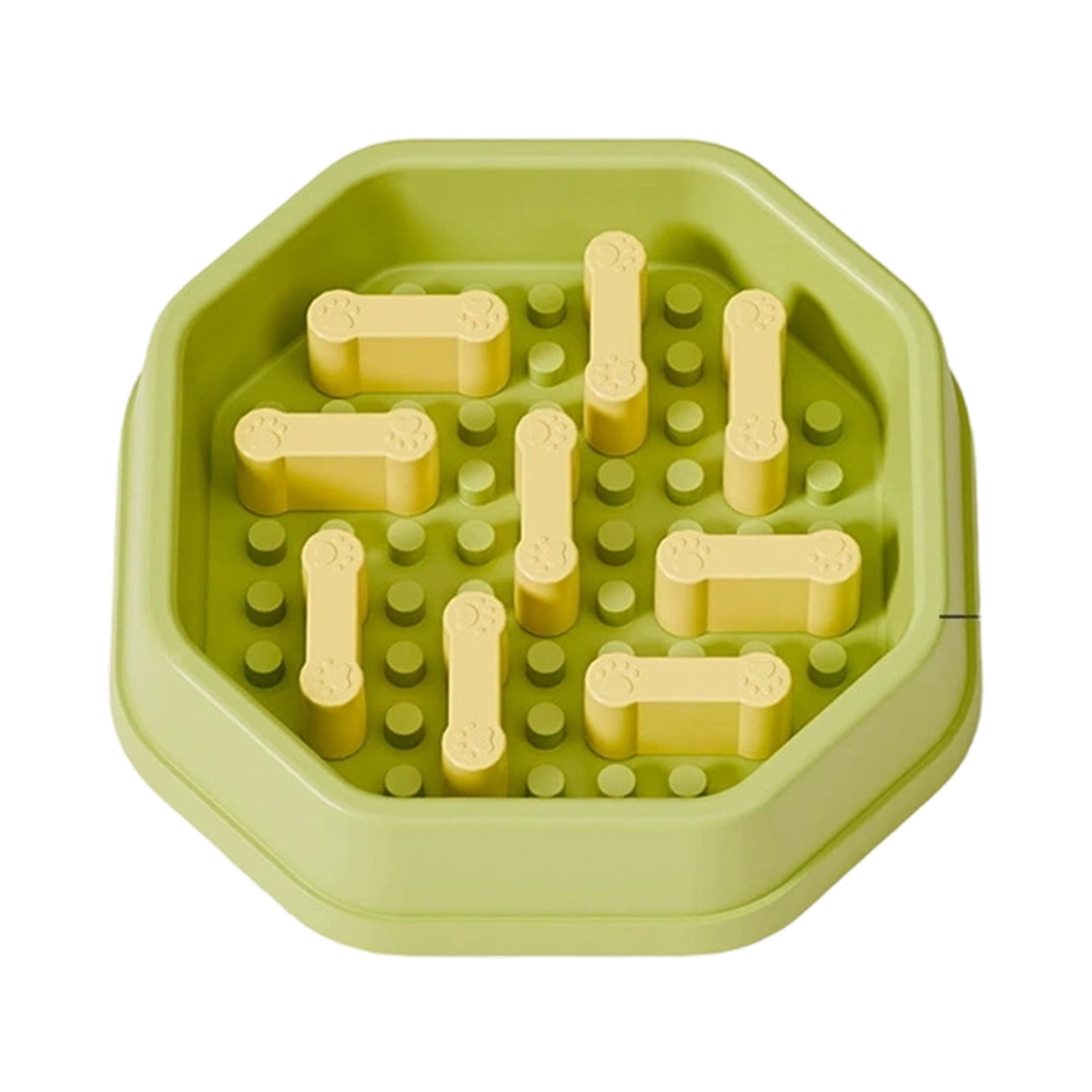Picture of Interactive Slow Feeder Dog Bowl Adjustable Difficulty Puzzle Game for ...