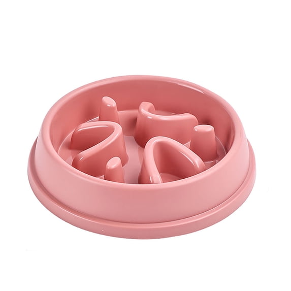 Interactive Slow Feeder Dog Bowl Puzzle Feeder Pet Dish for Small and Medium Dogs Non Eating Bowl
