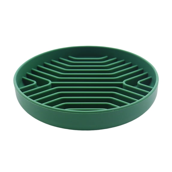 Slow Food Training Mat for Silicone Lick Pad Feeding Bowl Distracted Eating Placemat Puppy Cat Grooming Activity Plate
