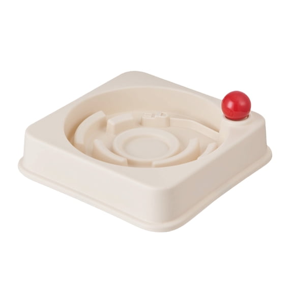 Interactive Slow Feeder Puzzle Bowl for Dogs and Cats Indoor Mealtime Eating Solution Pet Food Dish