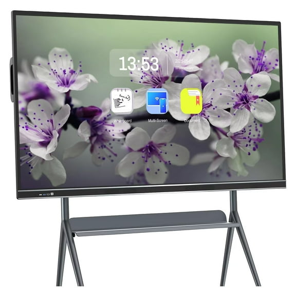 Interactive Smart Board 75 Inch, Revolutionize Teaching & Meetings! All-in-One Touch Screen with Dual System & Cloud Sharing - Digital Whiteboard for Office & Education​