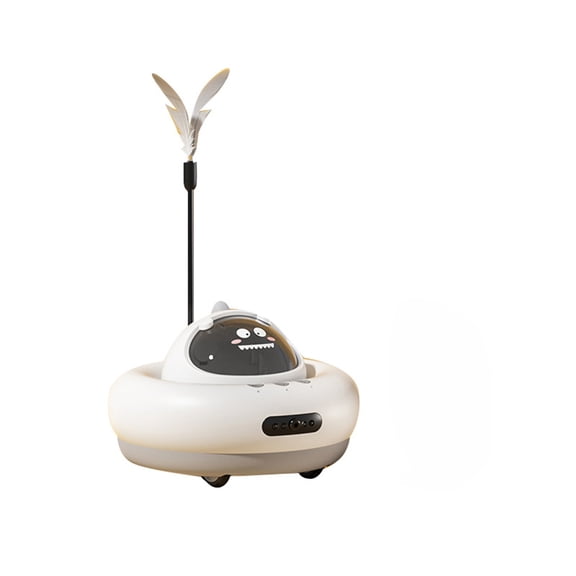 Interactive Smart Cat Toy with Automatic Treat Dispenser & Remote Control, Laser Pointer for Indoor Cat Exercise and Play