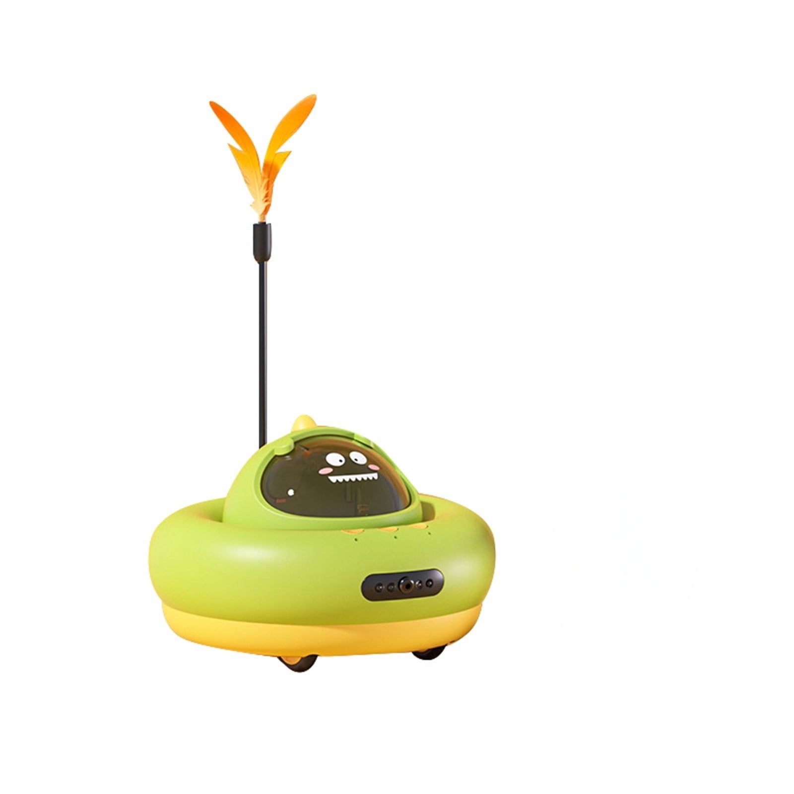 Interactive Smart Cat Toy with Automatic Treat Dispenser & Remote Control, Laser Pointer for Indoor Cat Exercise and Play