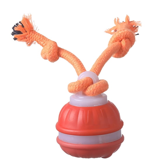 Interactive Smart Chew Toy for Aggressive Chewers with Bouncing Action, Mental Stimulation Bones for Puppies and Dogs to Keep Busy