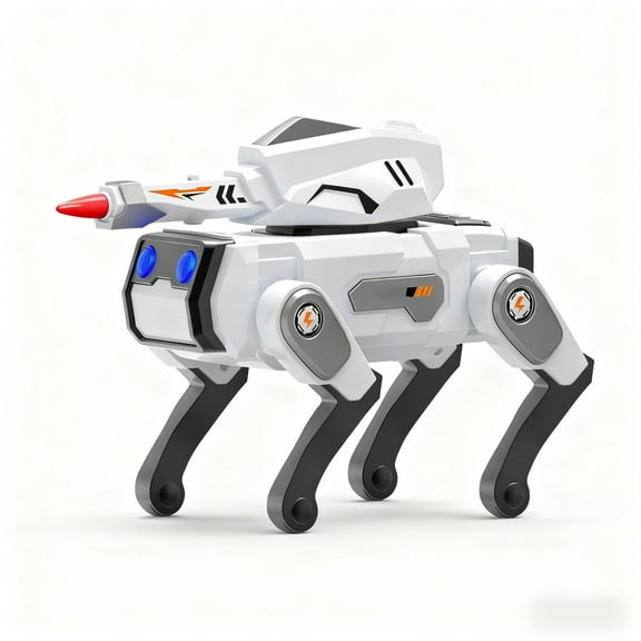 DAZHUANSHUN Interactive Smart Puppy Robot Electronic Pet Remote Control Voice Mimicry Educational Toy for Kids 1-Count