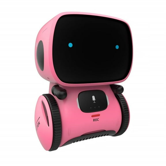 Interactive Smart Robot Toy for Boys and Girls,Smart Talking Robots Intelligent Partner and Teacher with Voice Control and Touch Sensor,Singing,Dancing,Repeating,Gift Toys for Kids Age 3 and Up