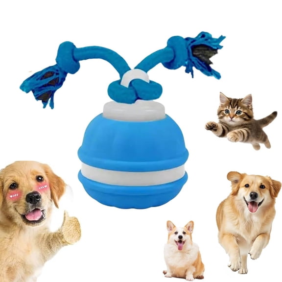 Interactive Smart Rolling Pet Ball,Interactive Dog Toys,Motion Activated Automatic Rolling Balls for Medium/Large Dogs,USB Rechargeable,Automatic Chase,Interactive Dog Ball to Keep Them Busy