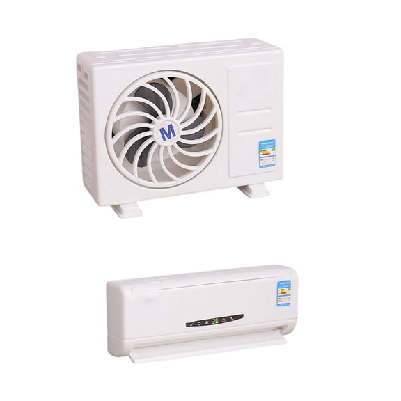 Interactive Solar AC Model Safe ABS Construction For model house Enthusiasts & STEM Projects