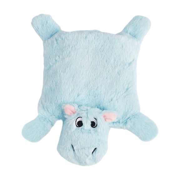 Interactive Squeaky Dog Toy for Small Dogs, Plush Soft Sounding Toy for Indoor Daily Play and Boredom Relief, Blue