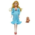 thumbnail image 1 of Interactive Surprise Mommy Doll Set, 30cm Pregnant Doll with Removable Belly, Detachable Baby, Kids Role Play Imaginative Nurturing Emotional Toy, 1 of 7