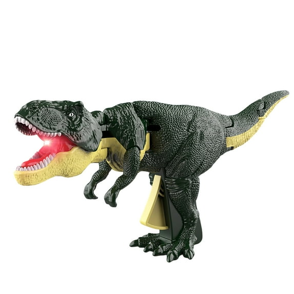 Interactive Swinging Dinosaur Toy with Sound Lights Biting Action Endless Fun Press Dinosaur Toy for Kids
