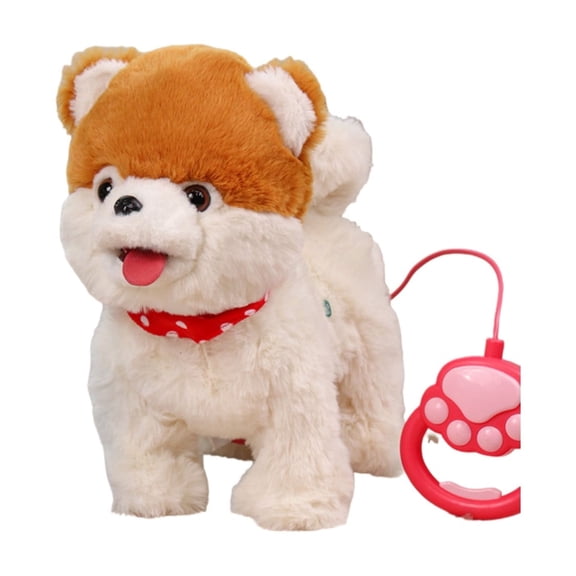 Interactive Talking Singing Puppy With Tail Wagging And Licking Tongue Feature For Kids White 32cm