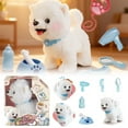 thumbnail image 1 of Interactive Talking Singing Puppy with Tail Wagging and Licking Tongue Feature for Kids - Toys, 1 of 5