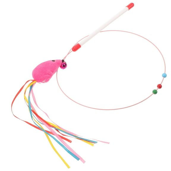 Interactive Teasers Fish Wire Strong Cat Toy Wand