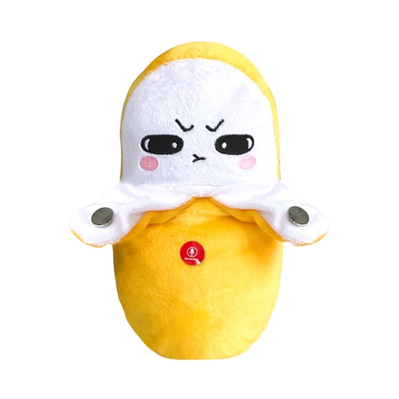 Interactive Touch Sensitive Plush Toy, Human Induction Music Stuffed Animal, Electronic Musical Plush Doll with Sound forKids, Educational Sensory Toy