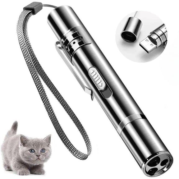 Interactive Toys For Cats And Dogs, Cat Toy With Led, Intelligent Electic Cat Toys For Training Exercises, Usb Rechargeable