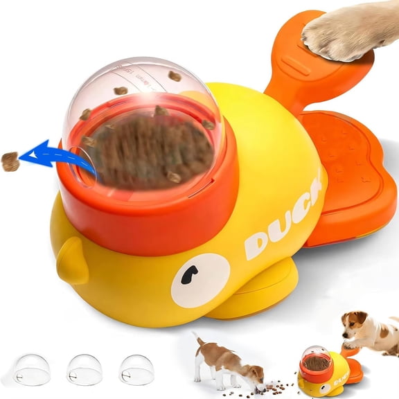 Interactive Treat Dispenser Toy for Dogs, Slow Feeder Puzzle Toy for IQ Training & Mental Stimulation, Helps Prevent Bloating and Boredom