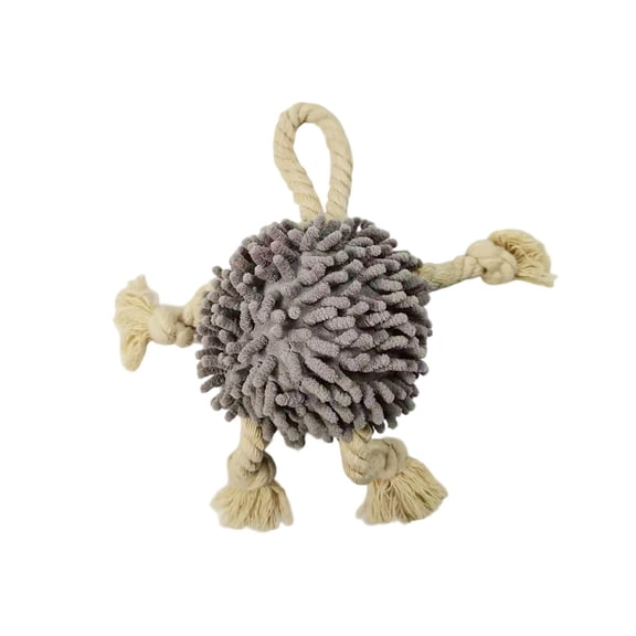 Interactive Tug Rope Toy for Dogs with Squeaker Inside – Chew Toy for Interactive Training and