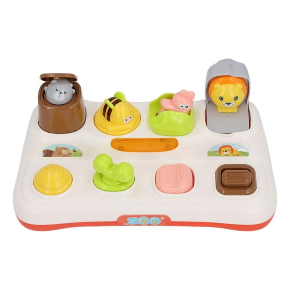 Interactive Up Cause & Effect Animal & Traffic Hide & Seek Toy For Early Learning