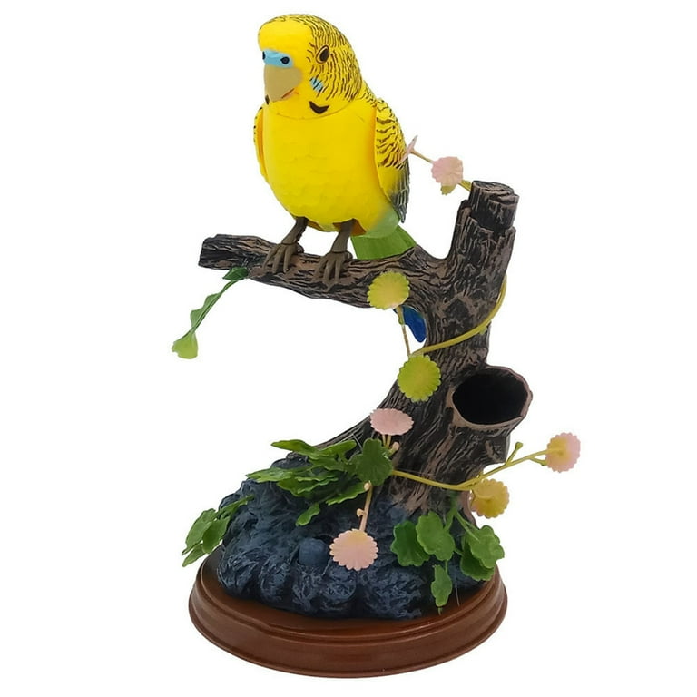 Interactive Voice Controlled Electronic Bird Toy Realistic Simulation Parrot Toy for Children Perfect Festival Gift Walmart