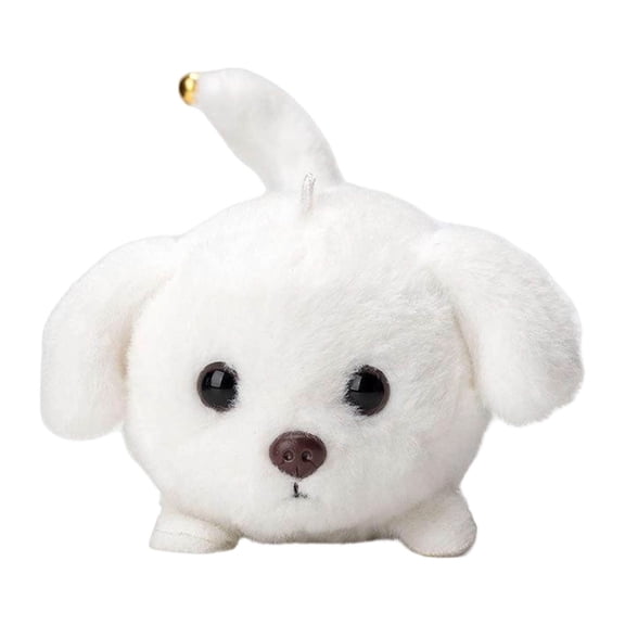 Interactive Wagging Tail Puppy Toy With Gentle Soothing Sounds For Kids Baby Comfort And Companion Pet