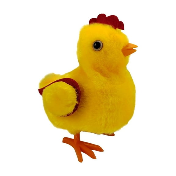 Interactive Walking Chicken Plush Toy, Electronic Animated Bird with Sound and Movement, Realistic Fluffy Pet for Imaginative Play Chirping Chicken Toy