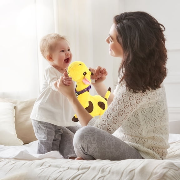 Interactive Walking Giraffe Toy With Sound Motion Activated Wagging Tail Ideal for Indoor Outdoor Play